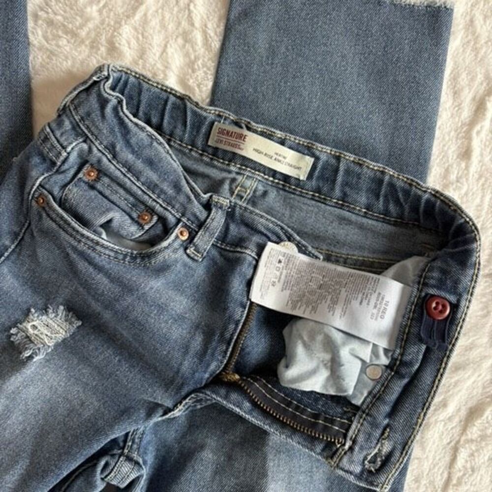 Girls Levi’s Jeans High-Rise Ankle Straight 10 regular